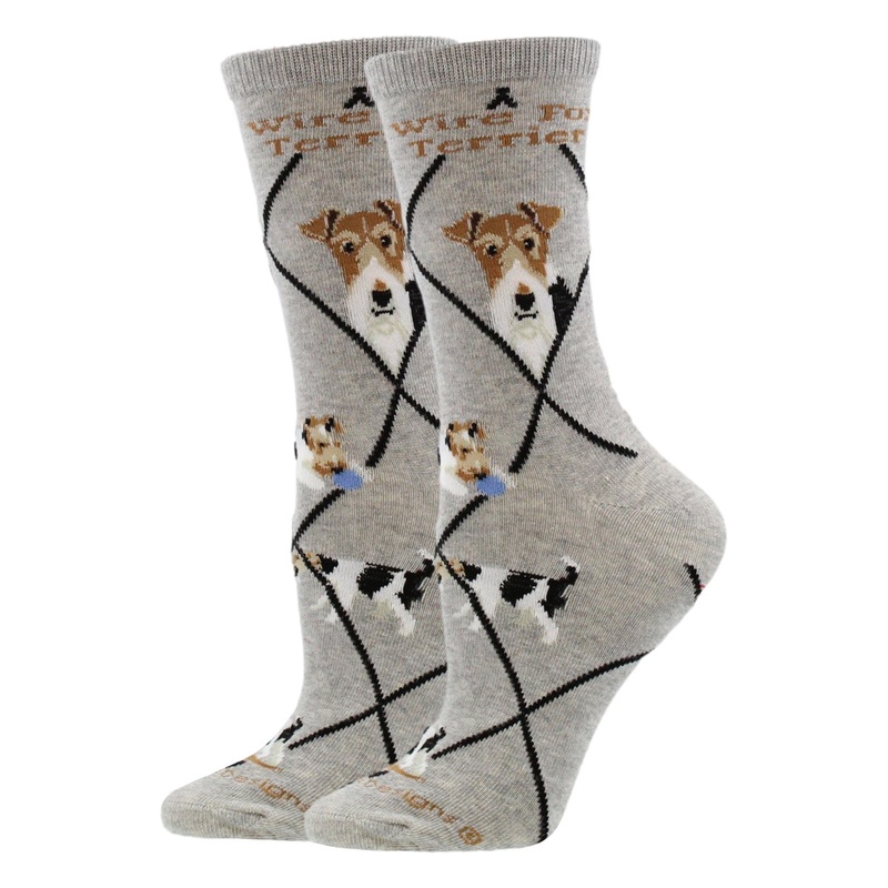 Wire Fox Terrier Socks Perfect Dog Lovers Gift