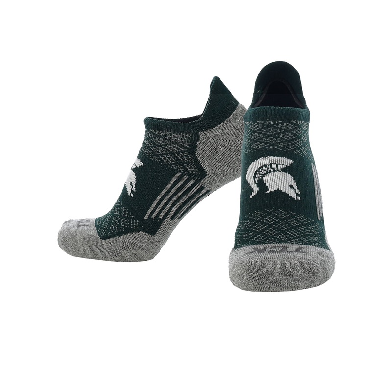 Michigan State Spartans No Show Tour Socks