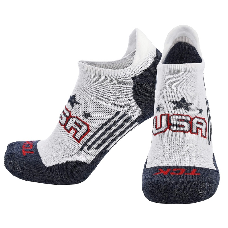 TCK Tour USA Golf Socks Men’s and Women’s No Show Tab