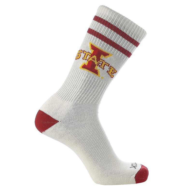 Vintage Iowa State Cyclones Socks NCAA Socks For Men and Womens Soft Cotton Sock