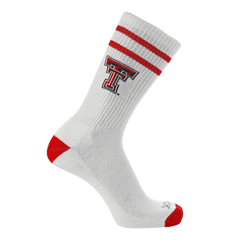 Vintage Texas Tech Red Raiders Socks NCAA Socks For Men and Womens Soft Cotton Sock