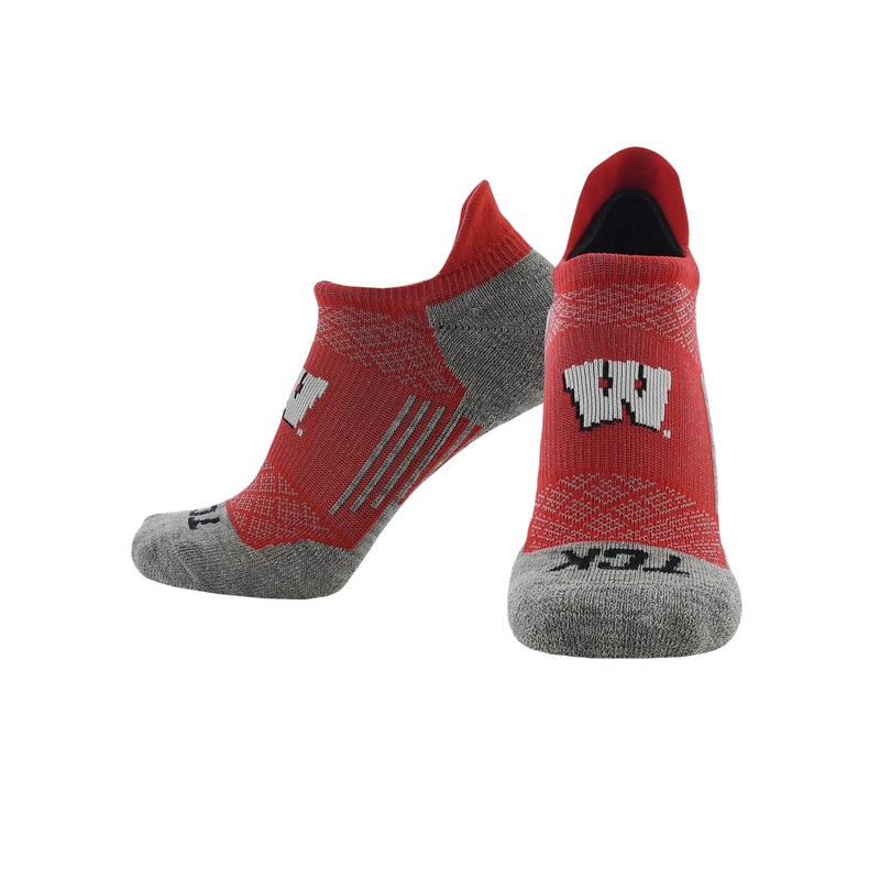 Wisconsin Badgers No Show Tour Socks