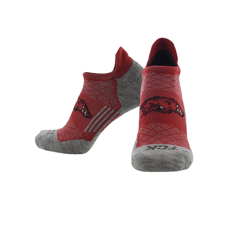 Arkansas Razorbacks No Show Tour Socks