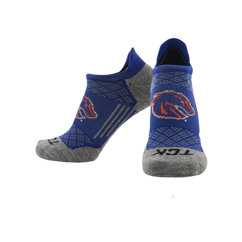 Boise State Broncos No Show Tour Socks