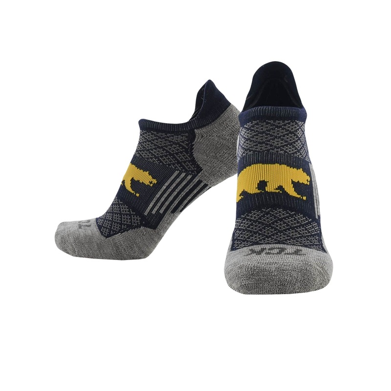 California Golden Bears No Show Tour Socks