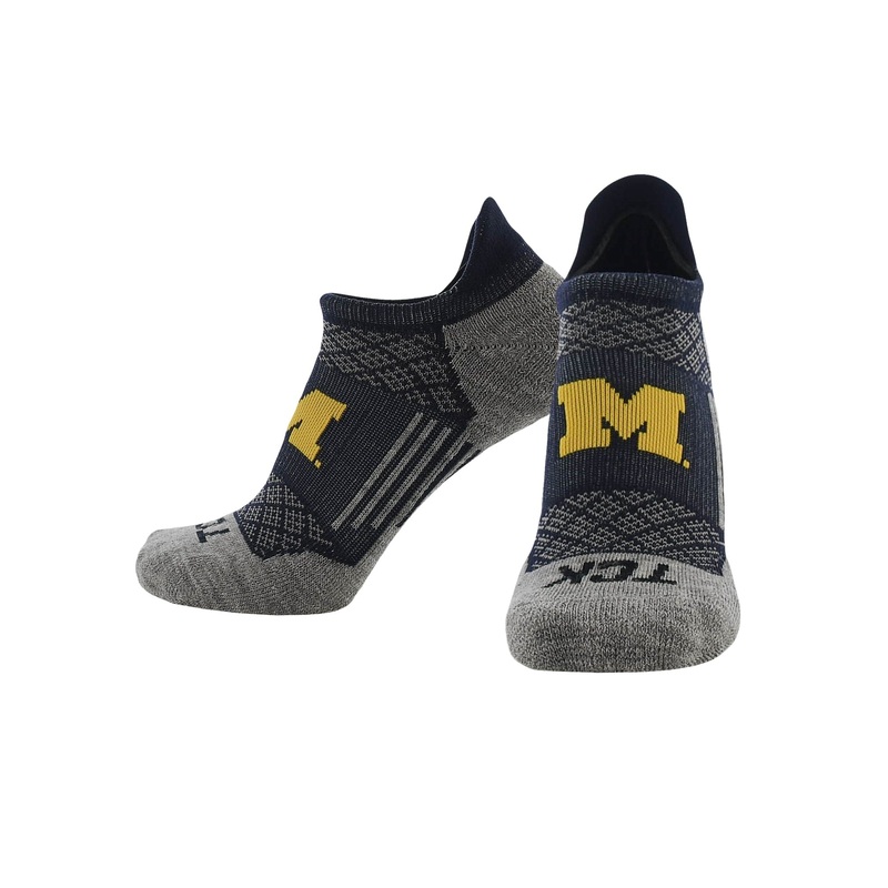 Michigan Wolverines No Show Tour Socks