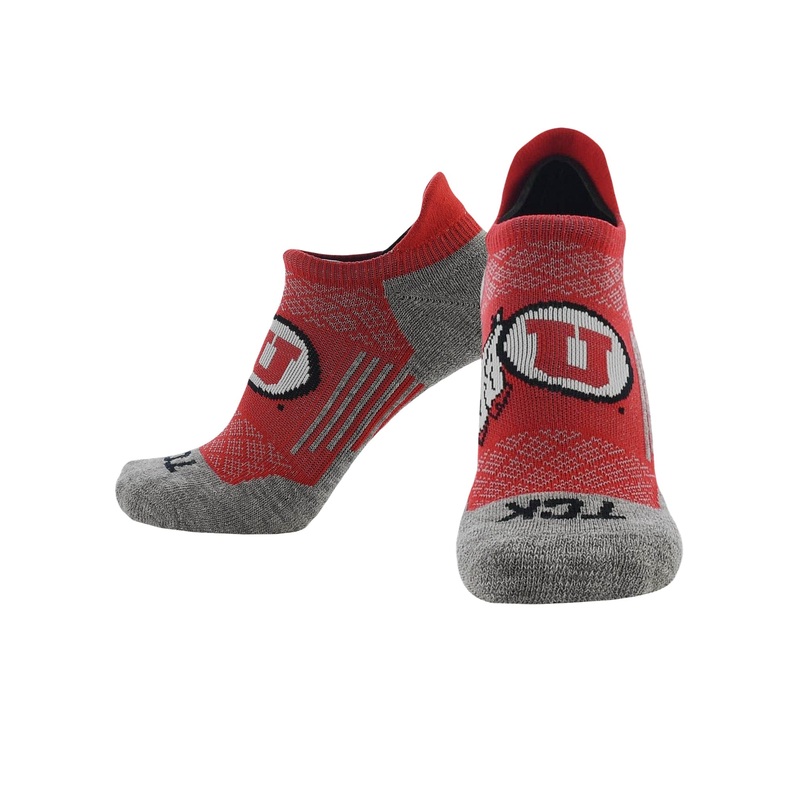 Utah Utes No Show Tour Socks|Utah Utes|Large|Medium