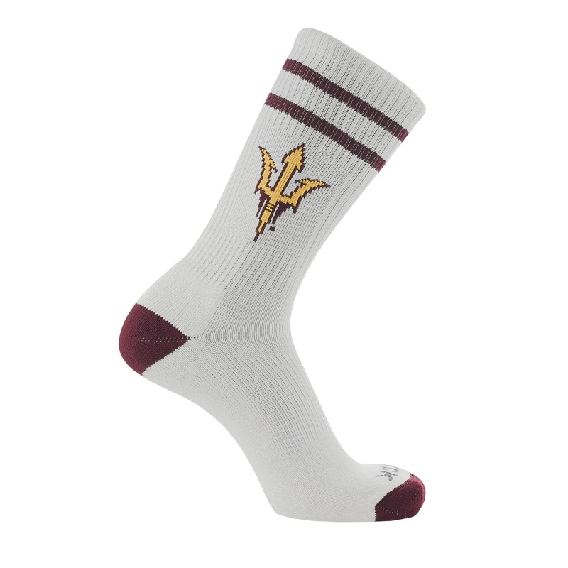 Vintage Arizona State Sun Devils Socks NCAA Socks For Men and Womens Soft Cotton Sock