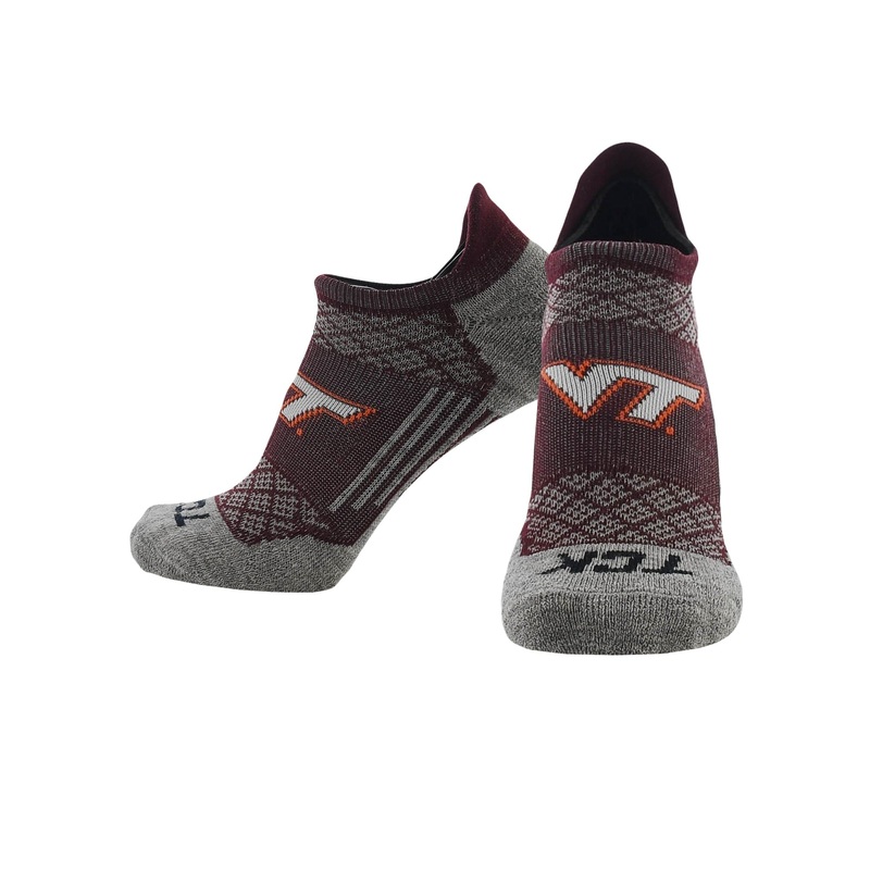 Virginia Tech Hokies No Show Tour Socks
