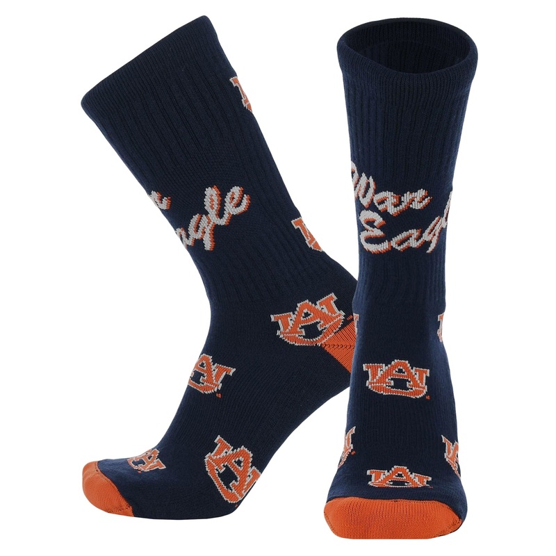 Auburn Tigers Mayhem Crew Socks