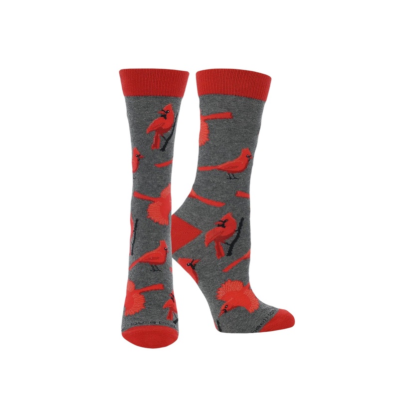 Cardinal Bird Socks Perfect Bird Lovers Gift