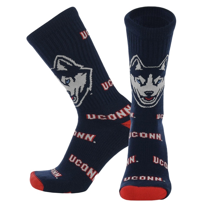 Connecticut Huskies Mayhem Crew Socks