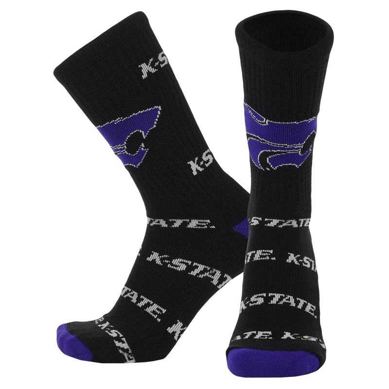Kansas State Wildcats Mayhem Crew Socks