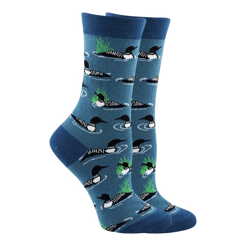 Loon Bird Socks Perfect Bird Lovers Gift