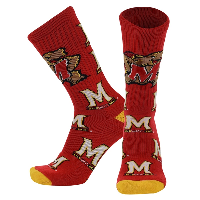 Maryland Terrapins Mayhem Crew Socks