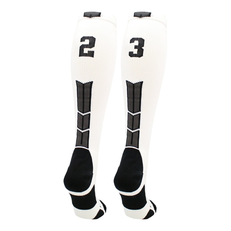 Player Id Jersey Number Socks Over the Calf Length White Black
