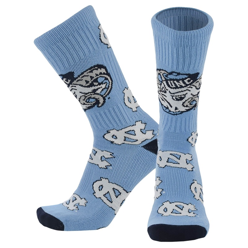 UNC Tar Heels Mayhem Crew Socks