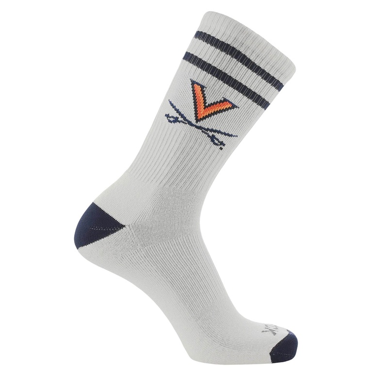 Vintage Virginia Cavaliers Socks NCAA Socks For Men and Womens Soft Cotton Sock