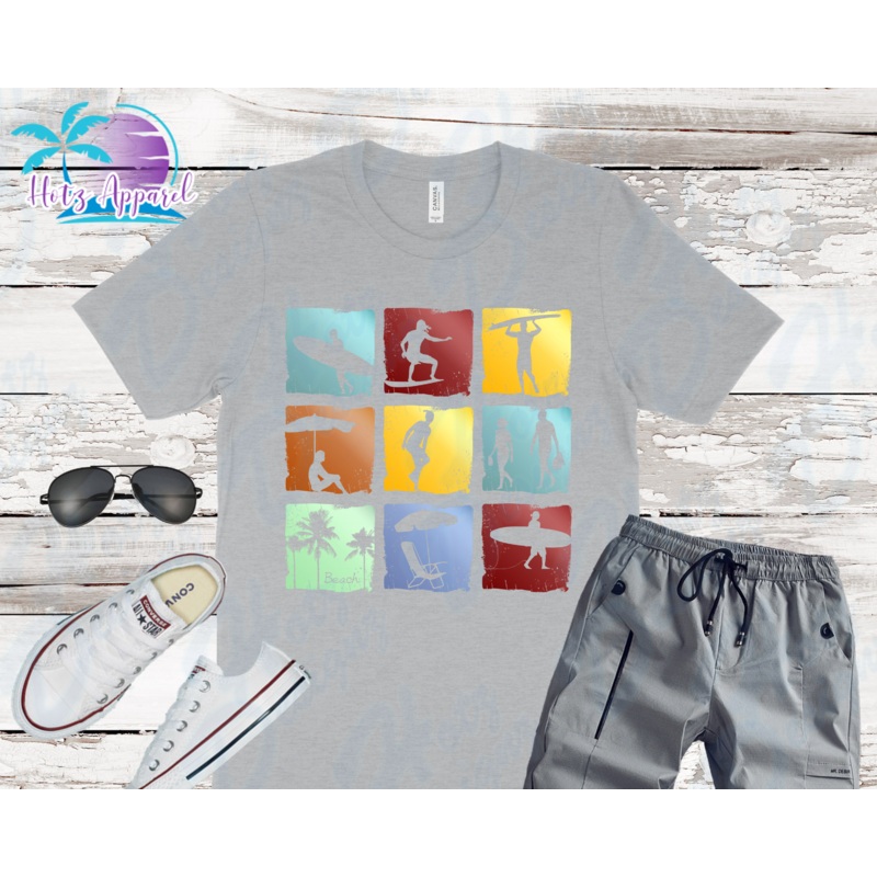 Beach Icon Men’s Shirt|XS|S|M|L|XL|2XL|3XL|4XL