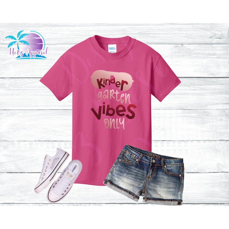 Grade School Vibes Only Girls’ Shirt (K – 5th)