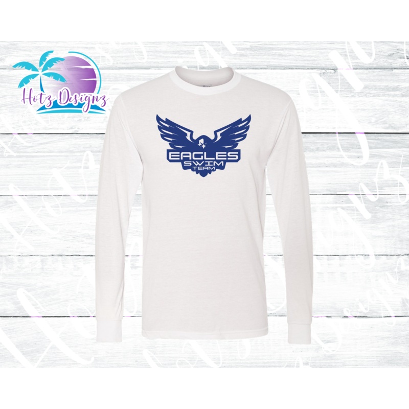 ELHS Swim Eagles Swim Team Long Sleeve Unisex Tee