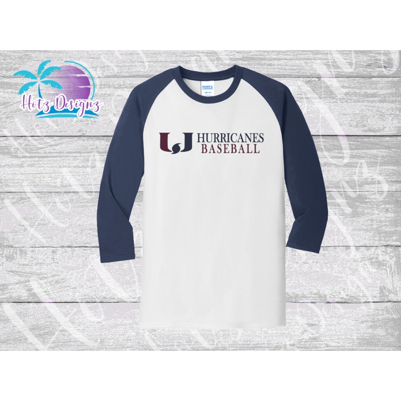 PHU Hurricanes Unisex Raglan Shirt