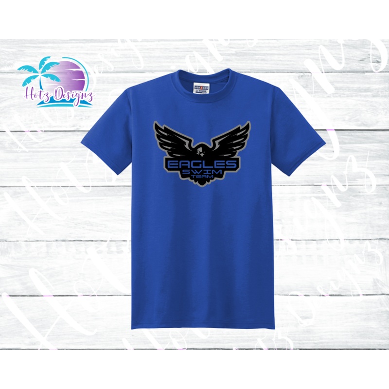 ELHS Swim Eagles Swim Team Unisex Tee (2 Color Options)