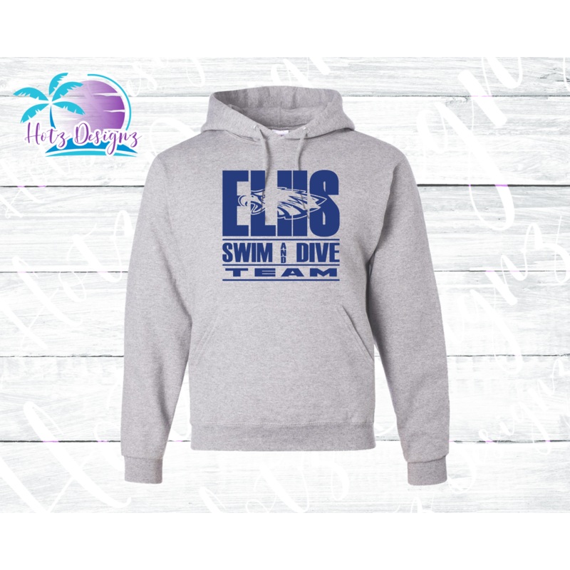 ELHS Swim ELHS Swim & Dive Hoodie (2 Color Options)