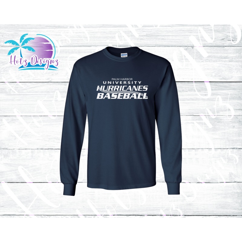 PHU BB 22 Hurricanes Laces Unisex Long Sleeve Tee
