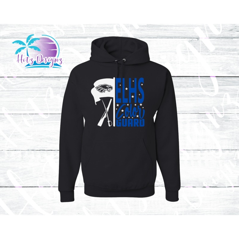 ELHS Color Guard Hoodie (2 color options)