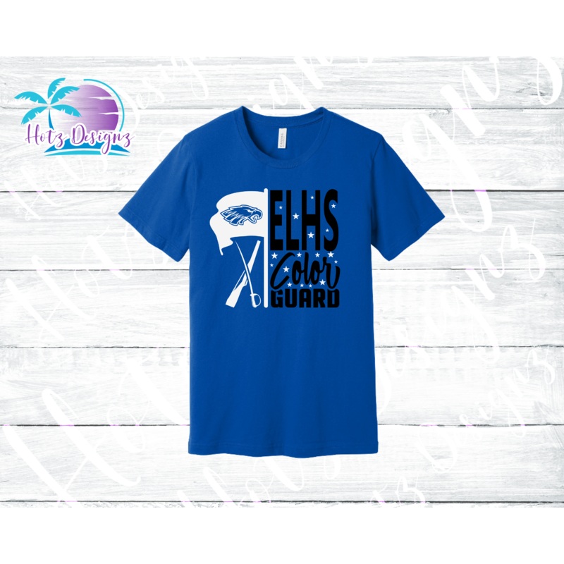 ELHS Color Guard Unisex Tee (2 color options)