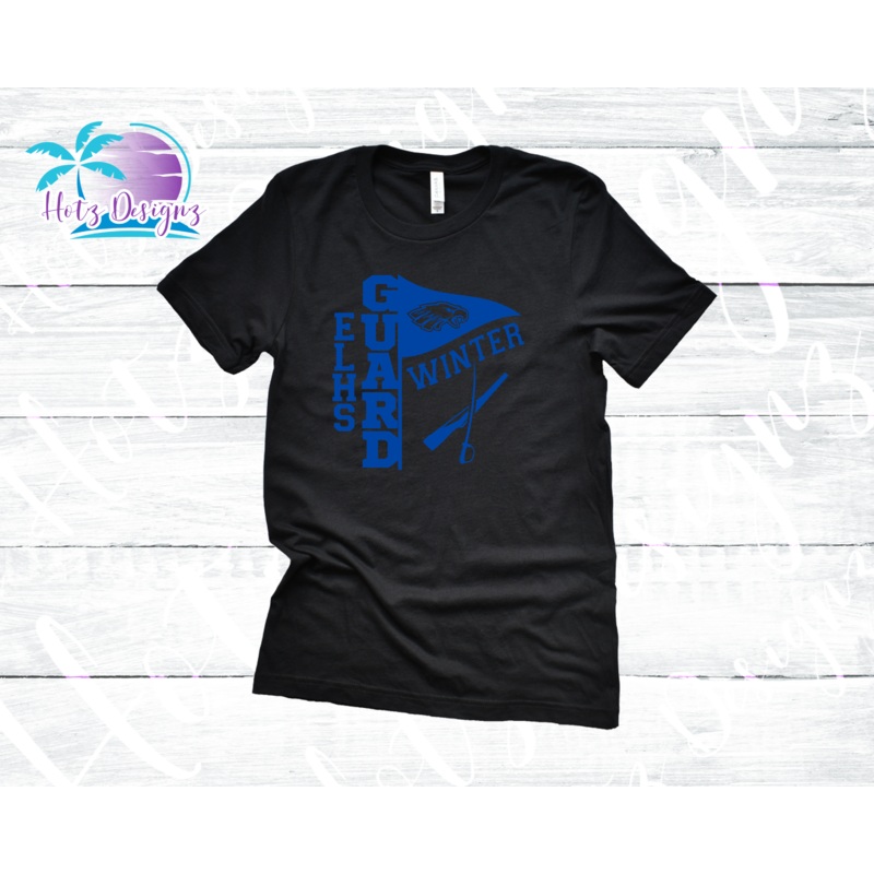 ELHS Winter Guard Unisex Tee (2 color options)