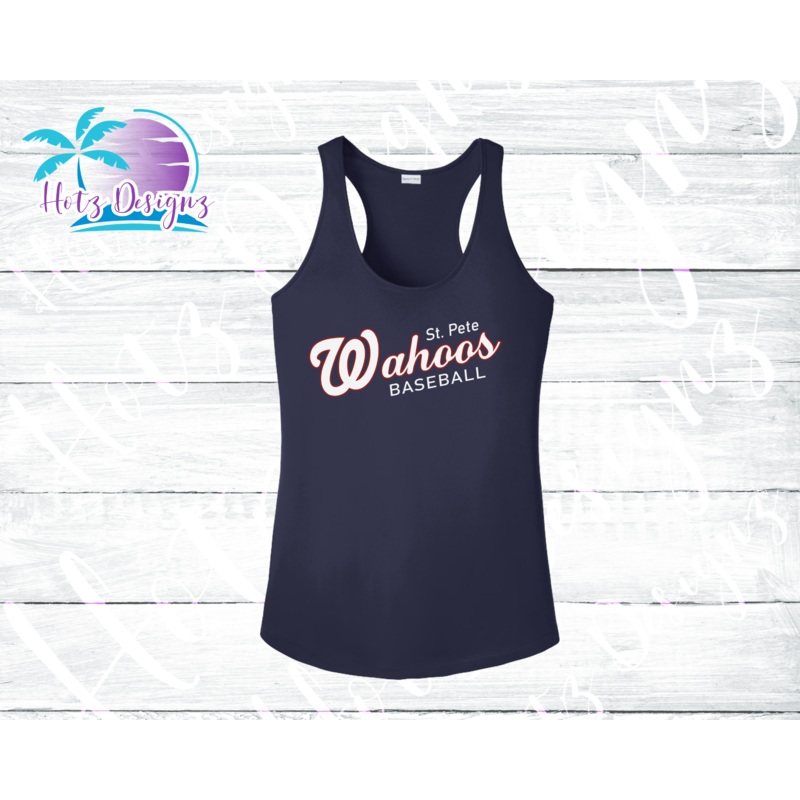 Wahoos Ladies Dri-Fit Racerback Tank