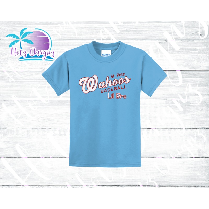 Wahoos Lil Bro Toddler and Youth Tees
