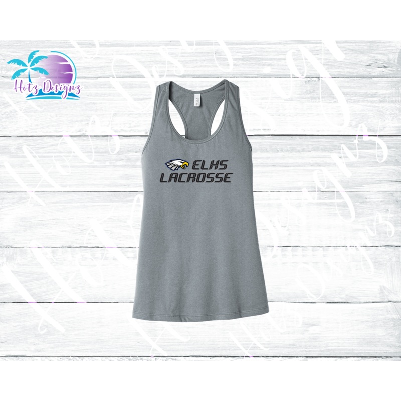 Eagles ELHS Lacrosse 23 Racerback Tank (2 color options)