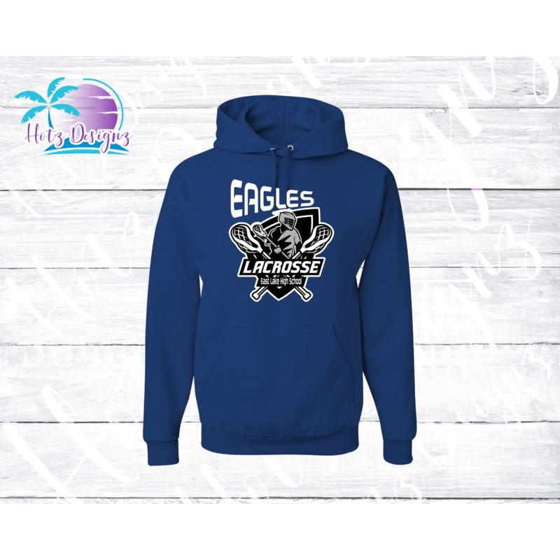 Eagles Lacrosse 23 Hoodie (2 color options)