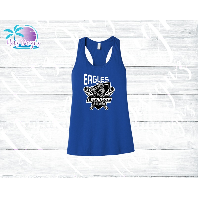 Eagles Lacrosse 23 Racerback Tank (2 color options)