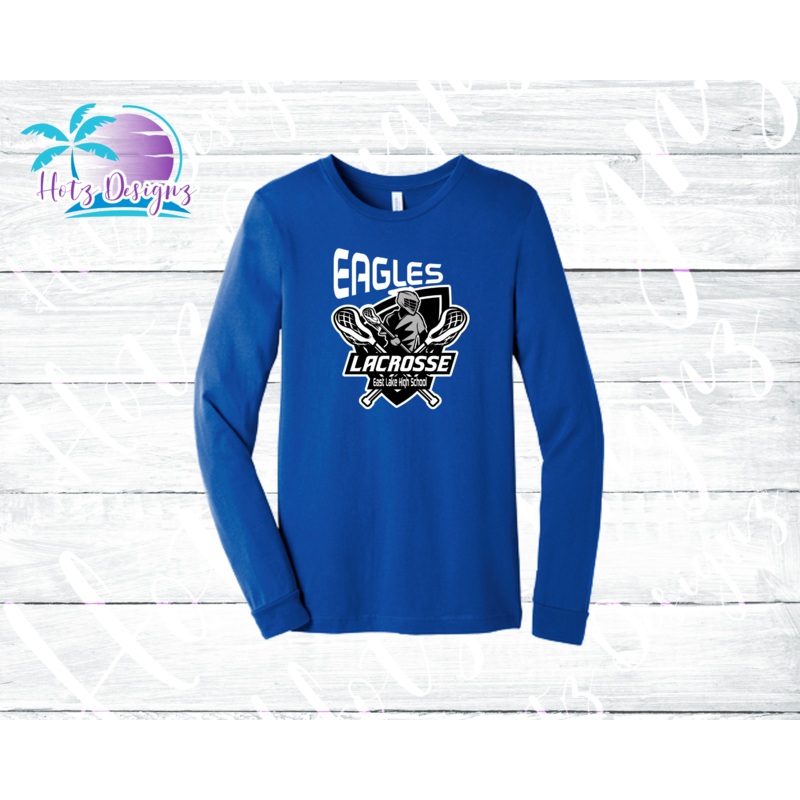 Eagles Lacrosse 23 Unisex Long Sleeve Tee