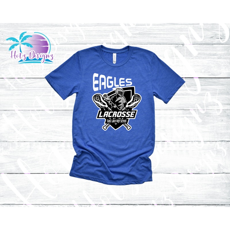 Eagles Lacrosse 23 Unisex Tee (2 color options)