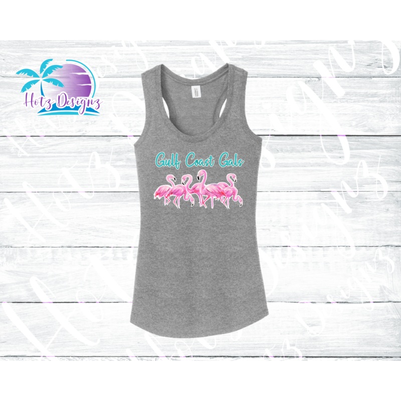 Gulf Coast Gals  Ladies’ Tanks/V-Necks (6 Color Choices)