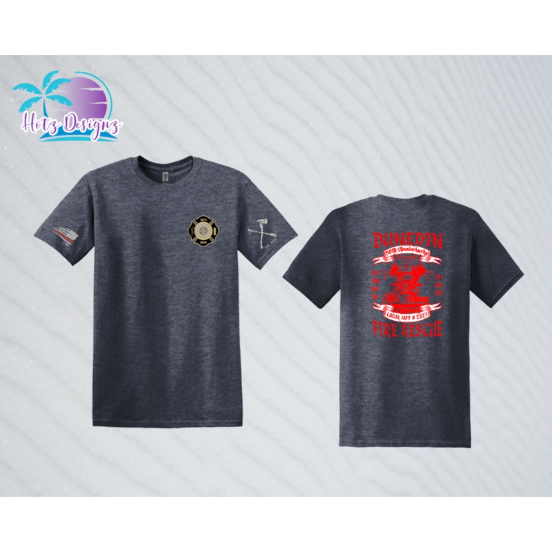 Dunedin Fire Rescue 50th Anniversary Tee (2 color options)