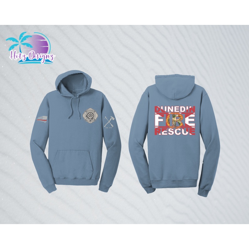Dunedin Fire Rescue Hoodie (4  design & color options)