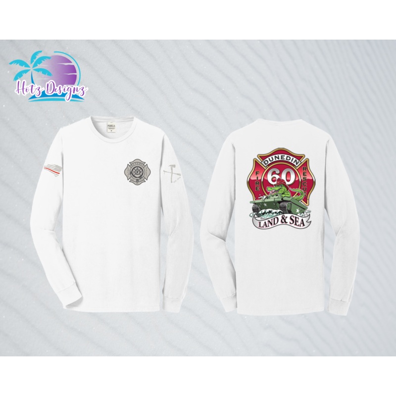 Dunedin Fire Rescue L/S Tee (4  design & color options)