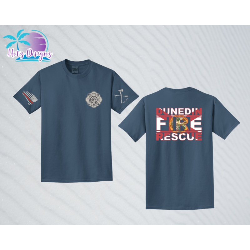 Dunedin Fire Rescue S/S Tee (4  design & color options)