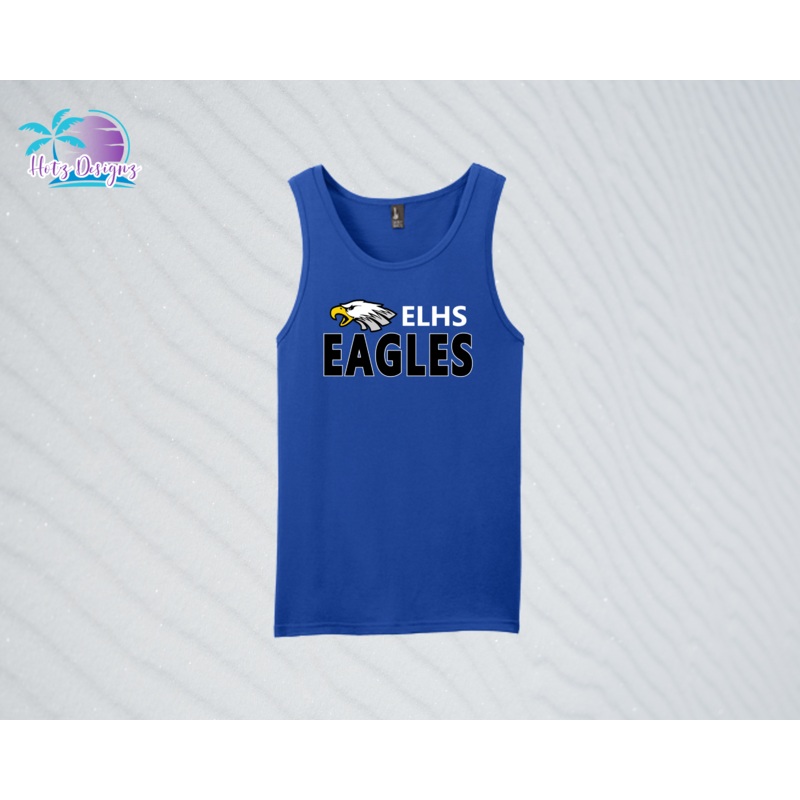 ELHS 24 Eagles Unisex & Ladies Tank Tops (2 color options)
