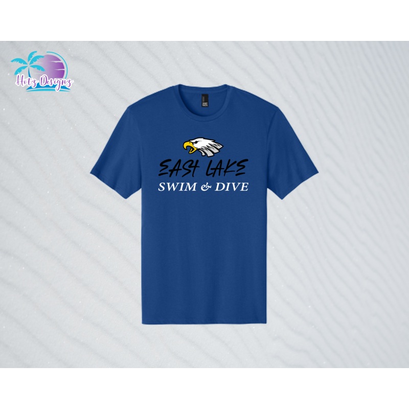 ELHS 24 East Lake Swim & Dive Unisex & Ladies Tees (2 color options)