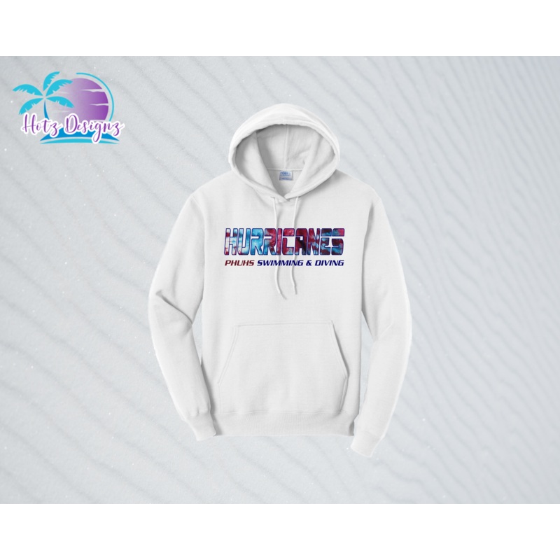 PHU Swim & Dive Hurricanes Hoodie (3 color options)