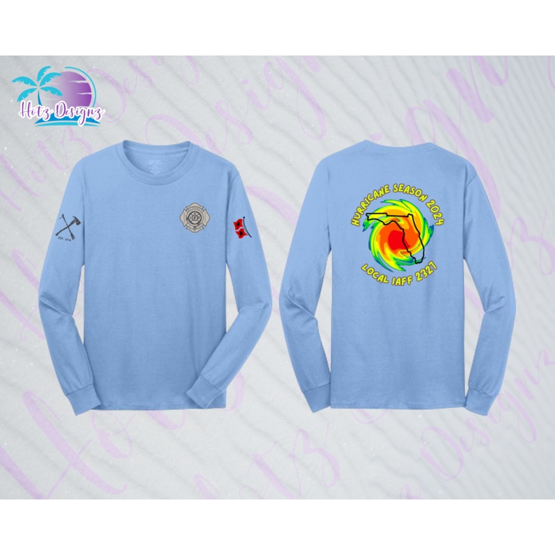 DFR Hurricane Season 24 L/S Tee (2 color options)