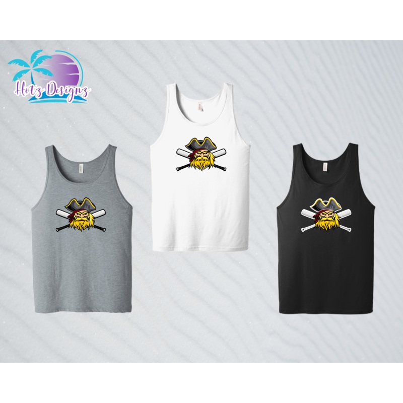 PHP Pirate Unisex Tanks (3 color options)
