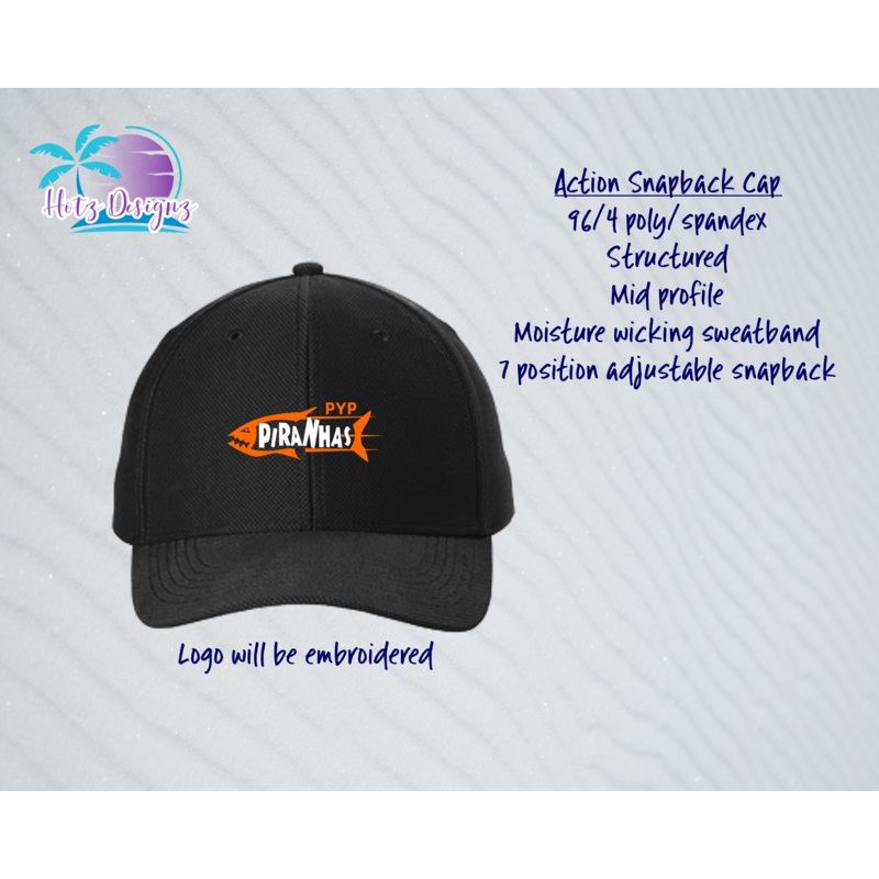 PYP Piranhas Cap (2 color options)